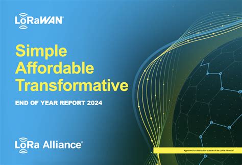 LoRa Alliance® Releases 2024 Annual Report