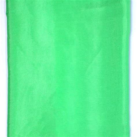 Buy Light Parrot Colour Pure Chinon Saree Plain Dyed Fabric – FAB VOGUE ...