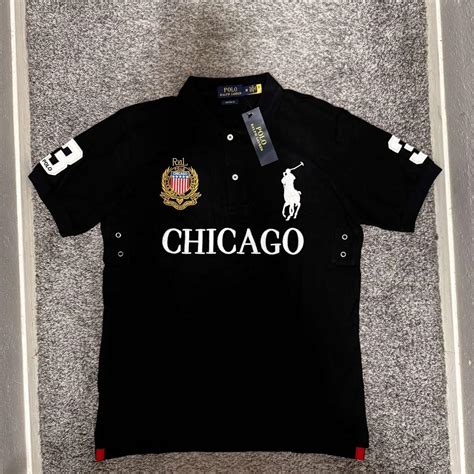Polo Ralph Lauren Chief Keef Chicago Polo Size... | Depop