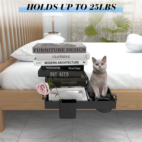 Buy Ronlap Folding Bedside Shelf, Bunk Bed Shelf Organizer for Top Bunk ...