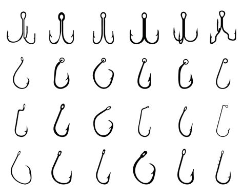 Types Of Fishing Hooks