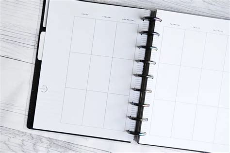 Image result for Planner Page Layout