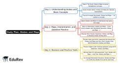 3-Days Study Plan: Globes and Maps - Class 5 PDF Download