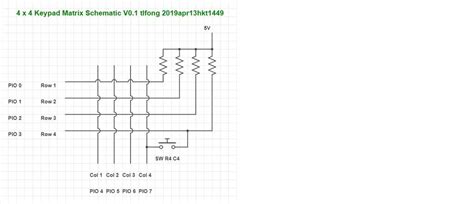 4x4 Keypad Datasheet - Complete Technical Specifications and Pinout Guide