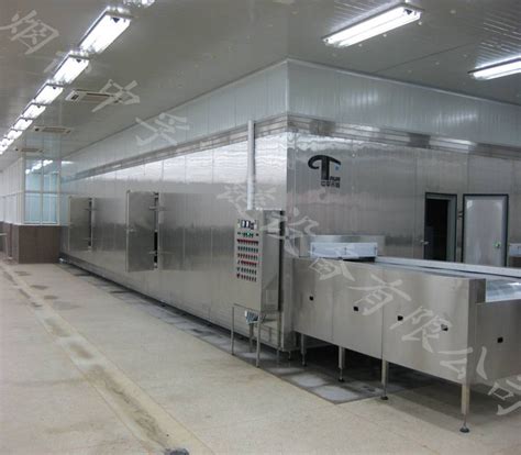 食品厂用风冷式冷冻机现场_天然气制冷机组_低温复叠冷冻机组