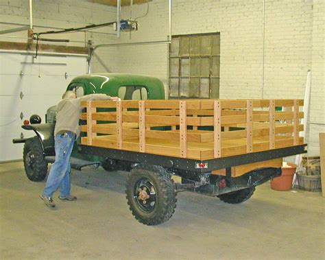 Custom Wood Truck Bed – Cosner Construction