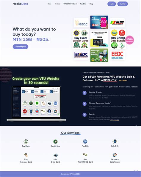 Create VTU Website 的图像结果