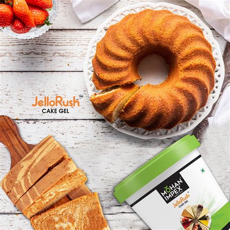 Mohan Impex 800 gm Cake Gel |Cake Sponge Improver|Useful when making ...