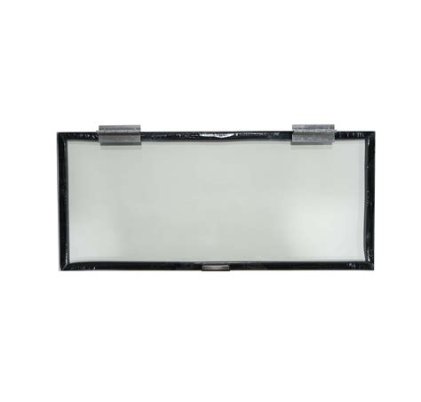30" x 14" Glass Hinge Blind Window - Zero 4 Outdoors