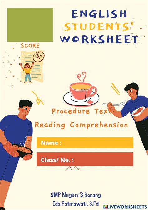 Procedure Worksheet 的图像结果
