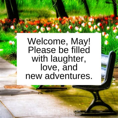 28 Perfect Hello May Quotes And Sayings To Greet The Month | Filling ...