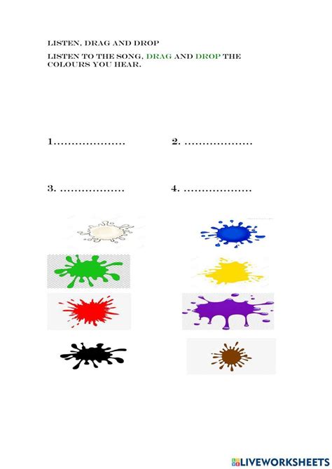 Image result for Color Exercise