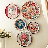 Buy RITUALISTIC Iron Slice Of Life Wall Plates Set Of 5 | Wall Arts For ...
