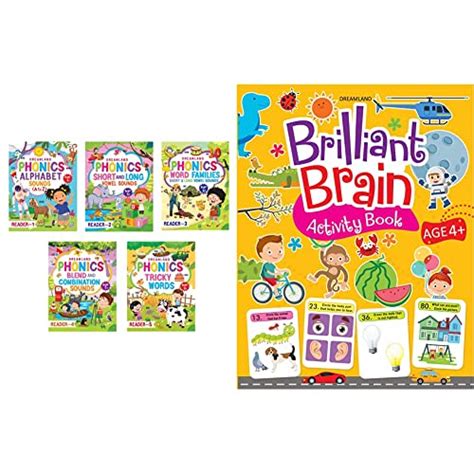 Buy Phonics Reader 5 Books Pack-Alphabet Sounds, A to Z, Short and Long ...