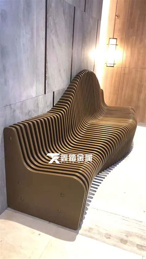 不锈钢园林蝴蝶座椅雕塑 - 卓景雕塑公司