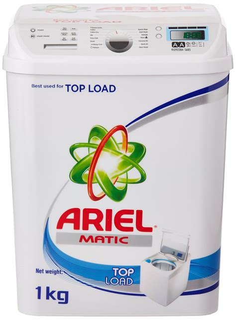 Ariel Matic Top Load Washing Detergent Powder - 1 kg with Free ...