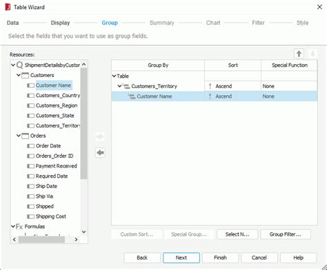CreateTable Forms Report and QUARY 的图像结果
