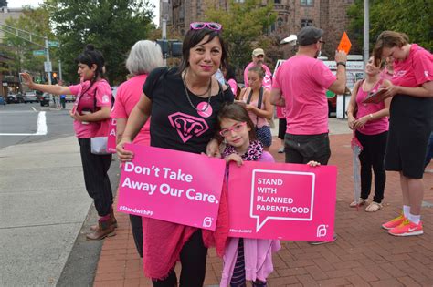 Mom and daughter rocking their pink gear on #PinkOut Day at New Haven ...
