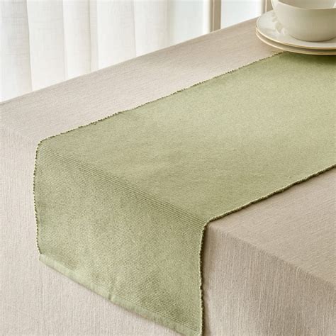 Buy Drake Botanica Cotton Ribbed Table Runner from Home Centre at just ...