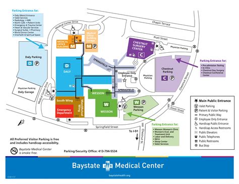 Baystate Medical Center Hospital Map (2025 - 2023) - All Maps