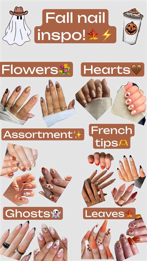 Fall nail inspo !!!⚡️🍂🍁🫶 this took me SOOO long to make😭😭 #preppy #fall ...