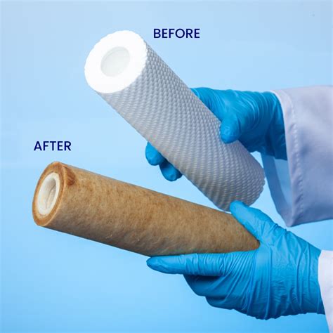 PreRO-in-STR RO prefilter semi-Transparent housing with inbuilt mounti