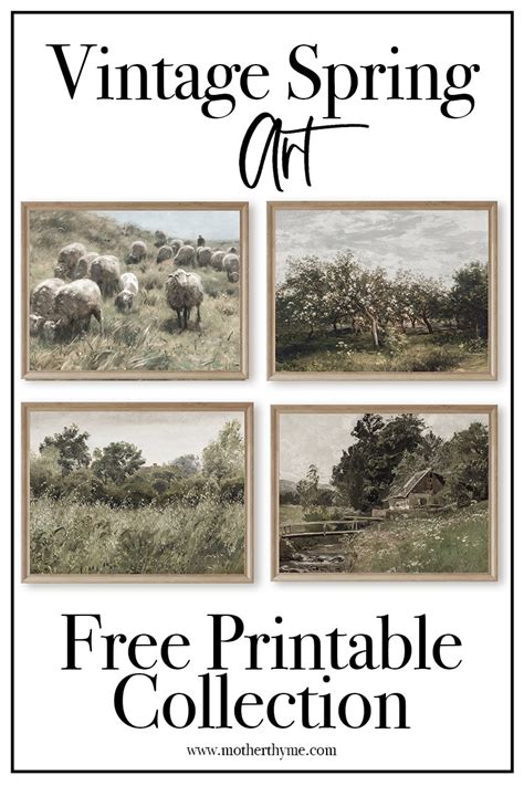 Image result for Free Printable Spring Art