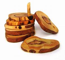 Olive Wood Drinks Coasters by Olive Wood Drink Coasters Handmade Rustic Set Of 6 With Olive Wood Drinks Coasters