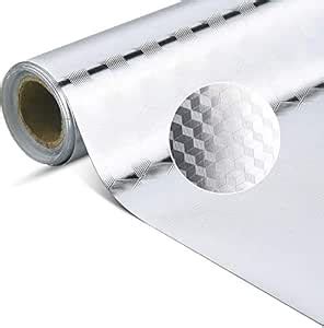 Buy FEELING MALL Kitchen Home DIY Waterproof Oil Proof Aluminum Foil ...