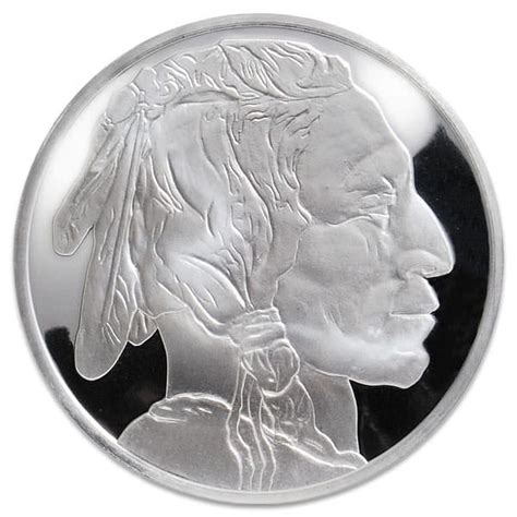 5 OUNCE Buffalo Silver Round - Walmart.com