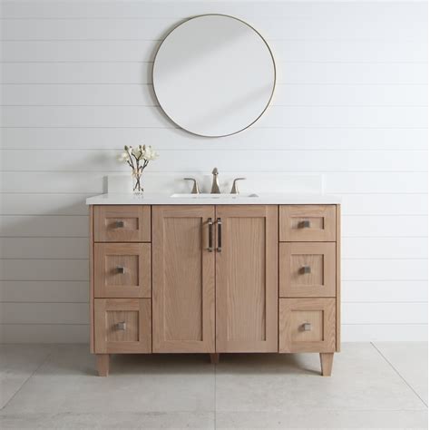 White Oak Vanity Table at Gail Hendershot blog