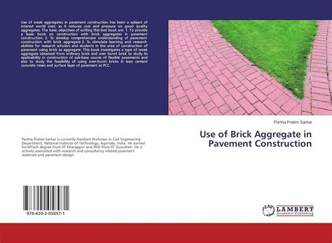 Buy Use of Brick Aggregate in Pavement Construction Book Online at Low ...