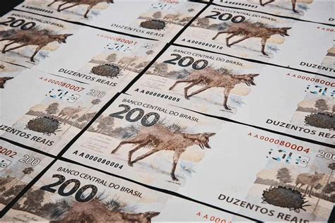 巴西央行发行200雷亚尔面额纸币，鬃狼形象正式亮相_中巴