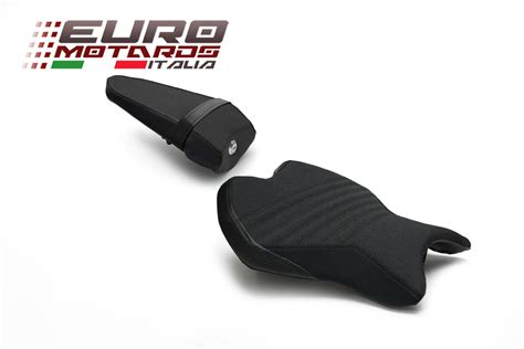 Luimoto Race Tec-Grip Suede Seat Covers Front and Rear For Yamaha R6 2 ...