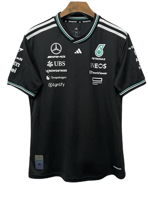 Mercedes - AMG Petronas F1 Team Driver Jersey Black – Jersey Station