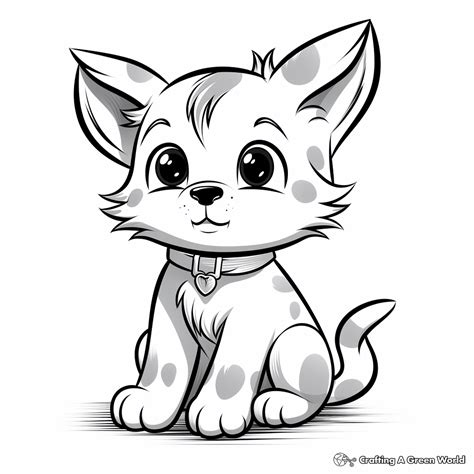 Unleash Your Creativity with Cat Dog Coloring Pages