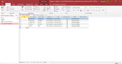 Image result for Access Modifying Tables