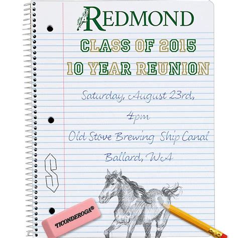 Redmond High School Class of ‘15 - 10 Year Reunion, Old Stove Brewing ...