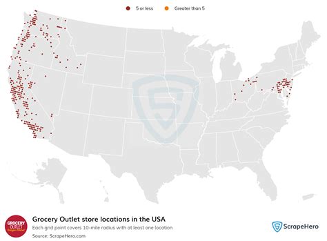 List of all Grocery Outlet store locations in the USA - ScrapeHero Data ...