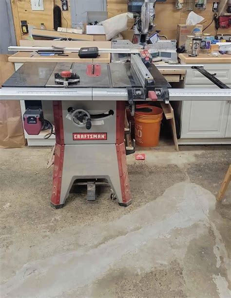 Craftsman 10 Inch Table Saw 10" Craftsman Table Saw Md# 113.221740