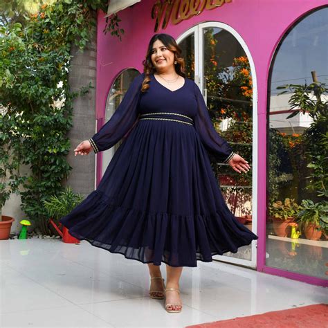 Buy Plus Size Western Dresses for Women | Meera Plus Size