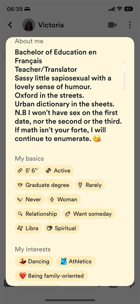 She opened the floor with this one. What should I say next? She has ...