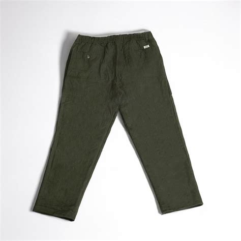 Office Chinos for Men - 100% Premium Linen - Olive – Rimore