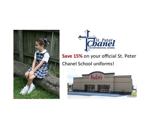 St. Peter Chanel School Uniform SALE!, Inka's Uniforms (Baton Rouge, LA ...