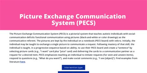 Image result for PECS Communication Examples