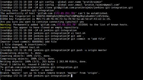How to Integrate GitLab and Jenkins by Using Pipeline Script 的图像结果