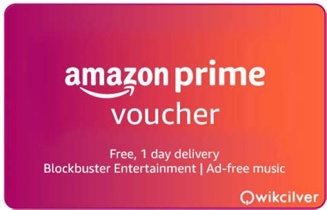 Amazon Prime Voucher-12 Months Digital Gift Card Price in India - Buy ...