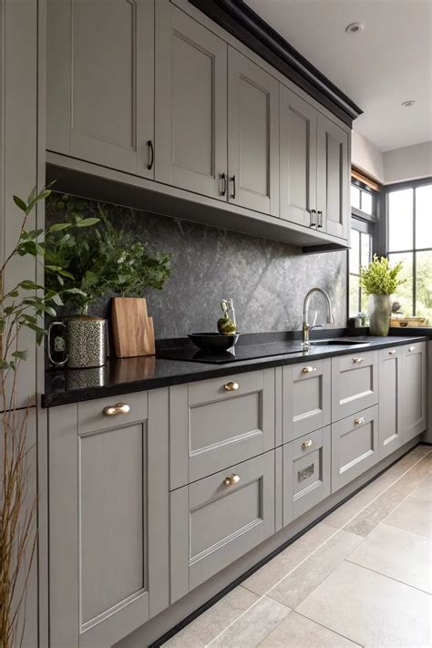 15+ Stylish Grey Kitchen Cabinet Ideas in 2025 | Kitchen design plans ...