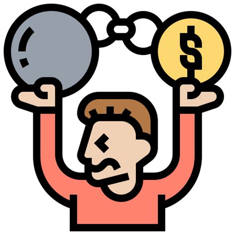 Debt - Free business and finance icons