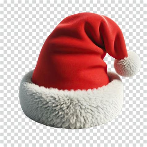 Premium PSD | Santa hat transparent background